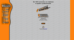 Desktop Screenshot of bonettispa.com